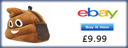 Emoji Poop Bag backpack from ebay